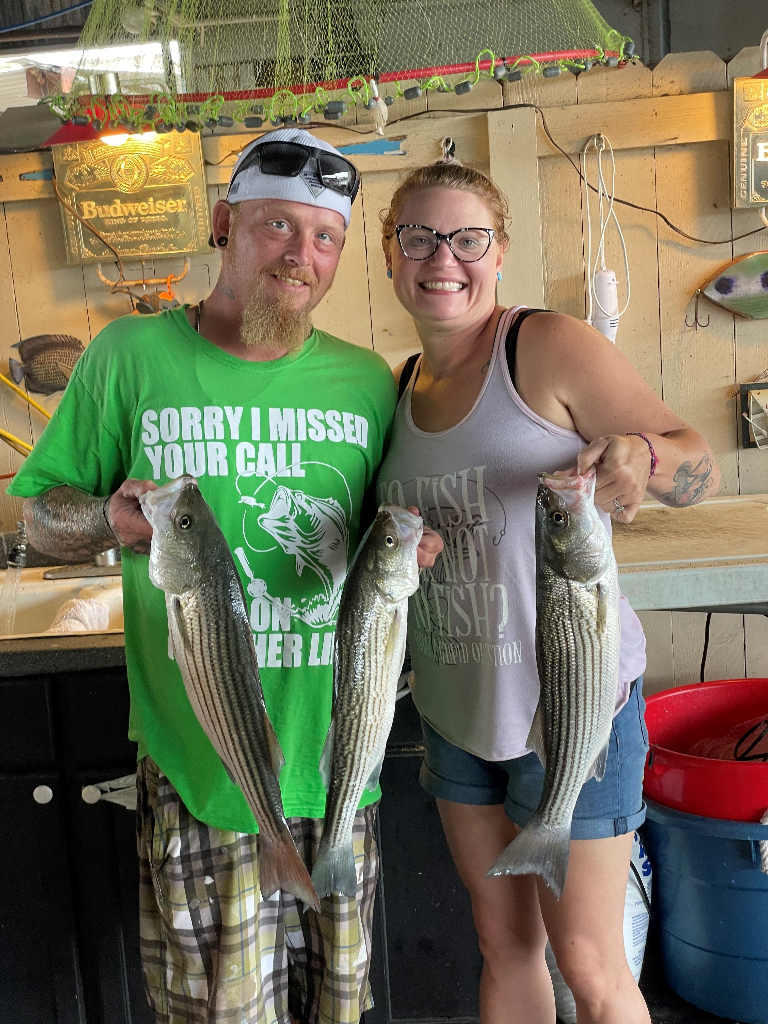 Lake Texoma 1/2 Day Striper Fishing