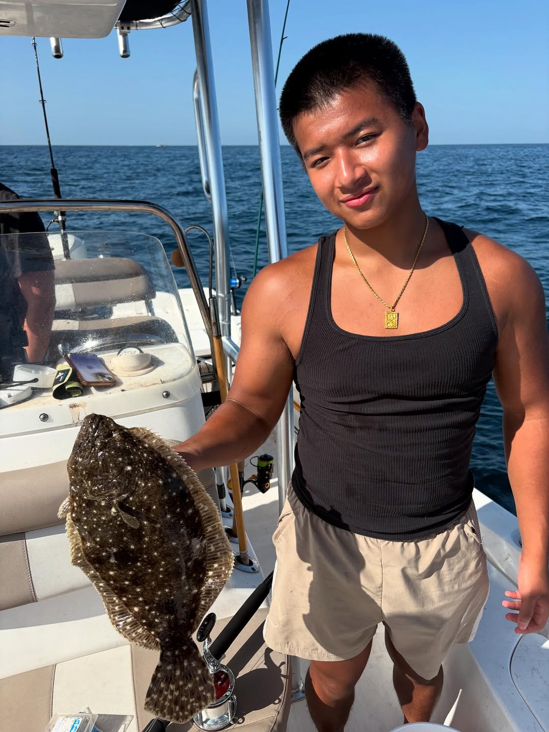 Southern Flounder caught fishing in FL