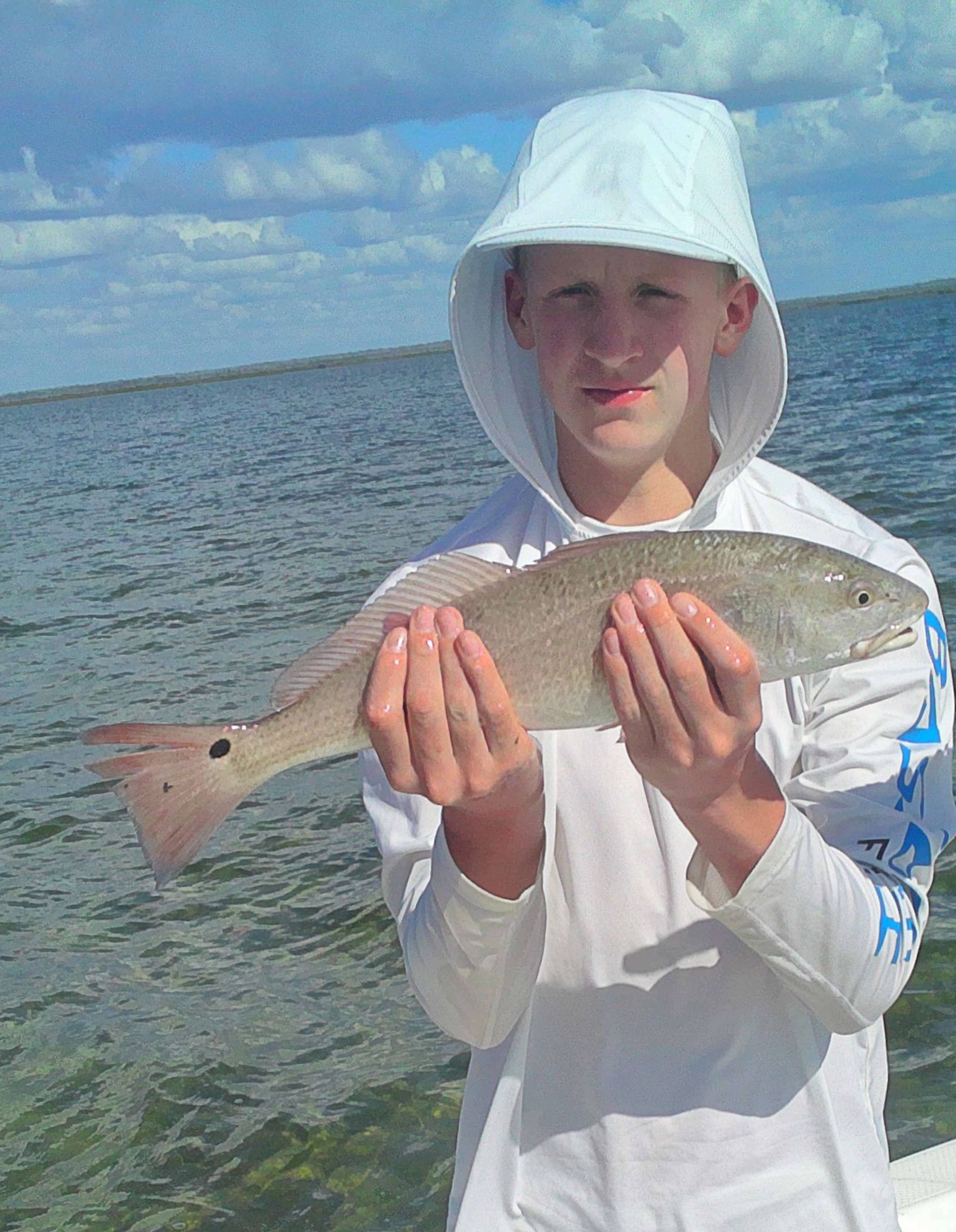 Redfish caught fishing in Weeki Wachee FL waters