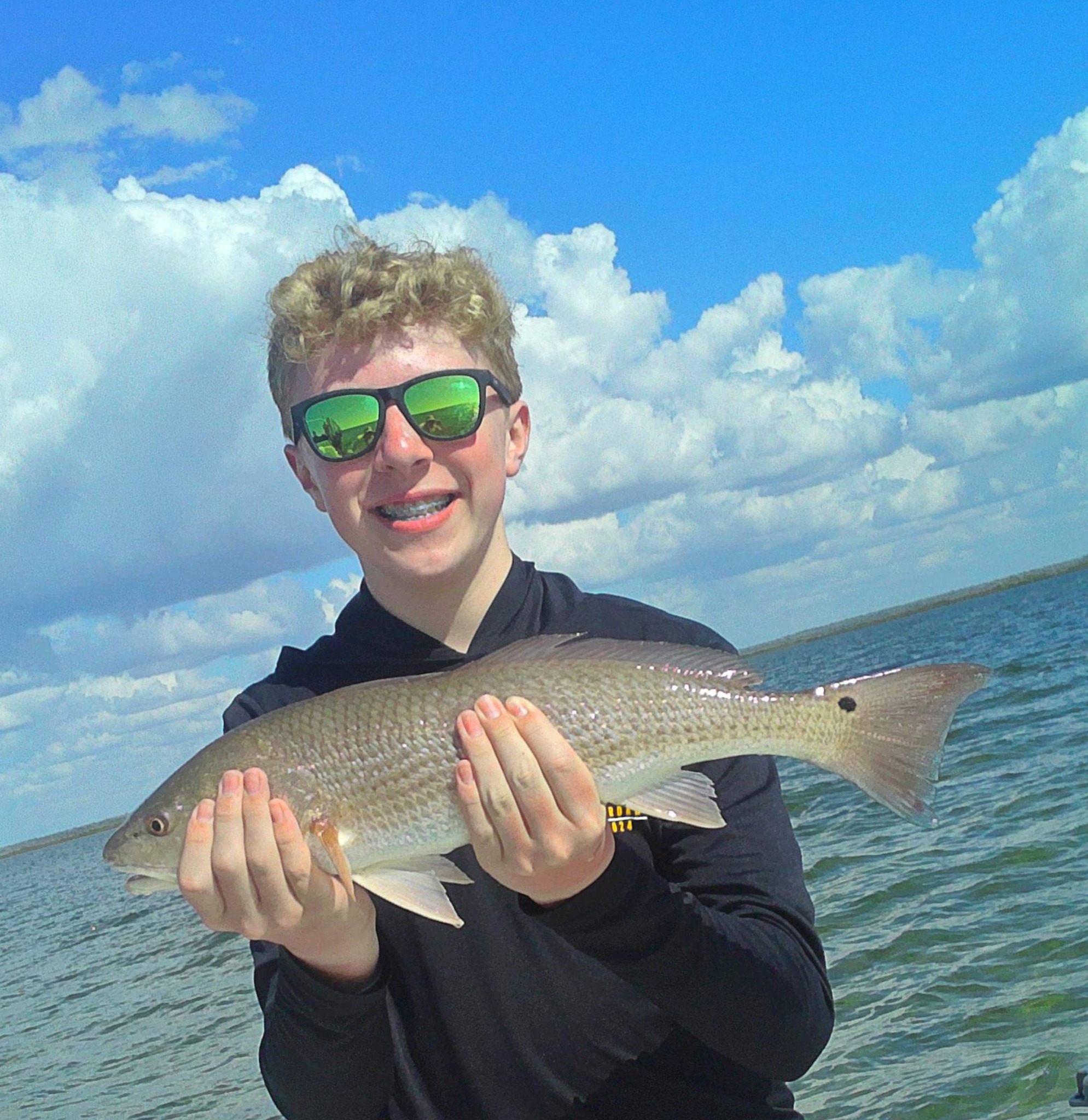 Redfish caught fishing in Weeki Wachee Florida waters
