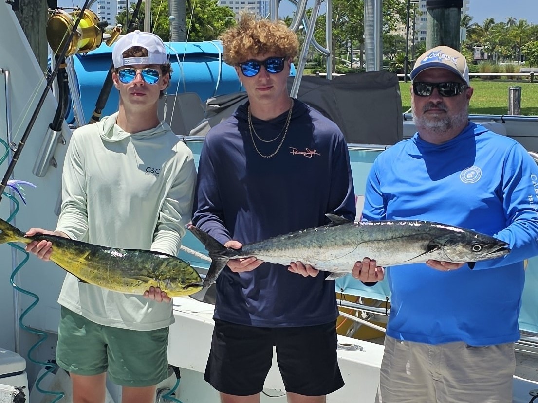 Fort Lauderdale offshore fishing charter boat Don't Tell Mom with Captain Will Daley