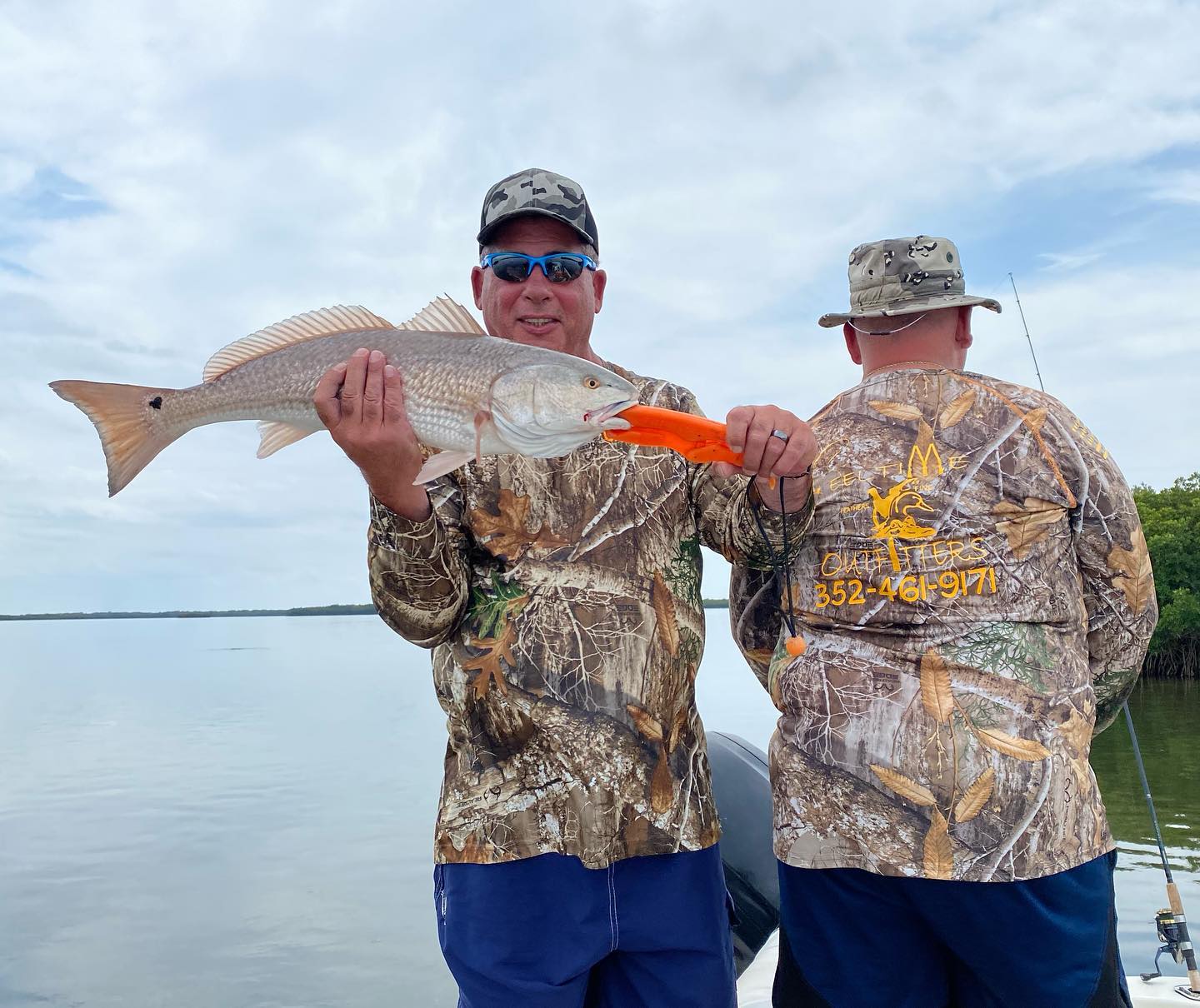 Redfish, 23 inches, caught while fishing in FL