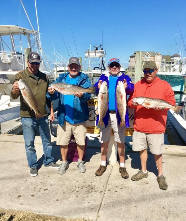 5 huge fish caught in Hatteras while fishing