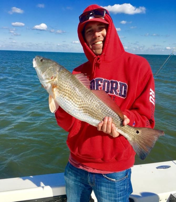 Fisherman with a 24-inch catch in NC