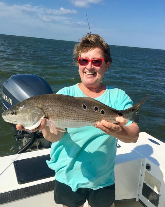 A person fishing in NC