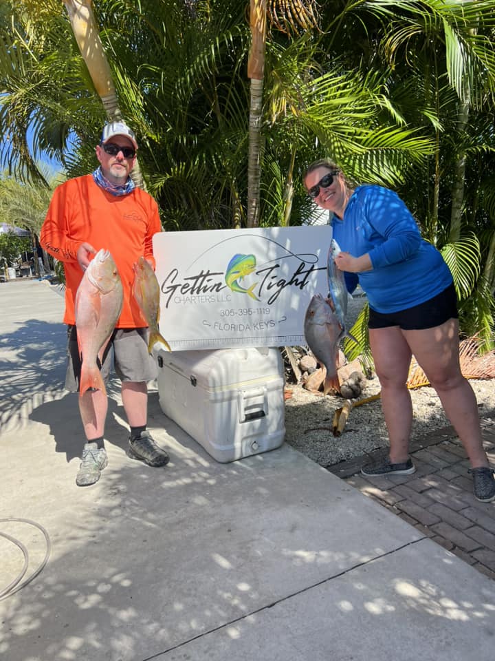 3 big fish caught while fishing in Big Pine Key