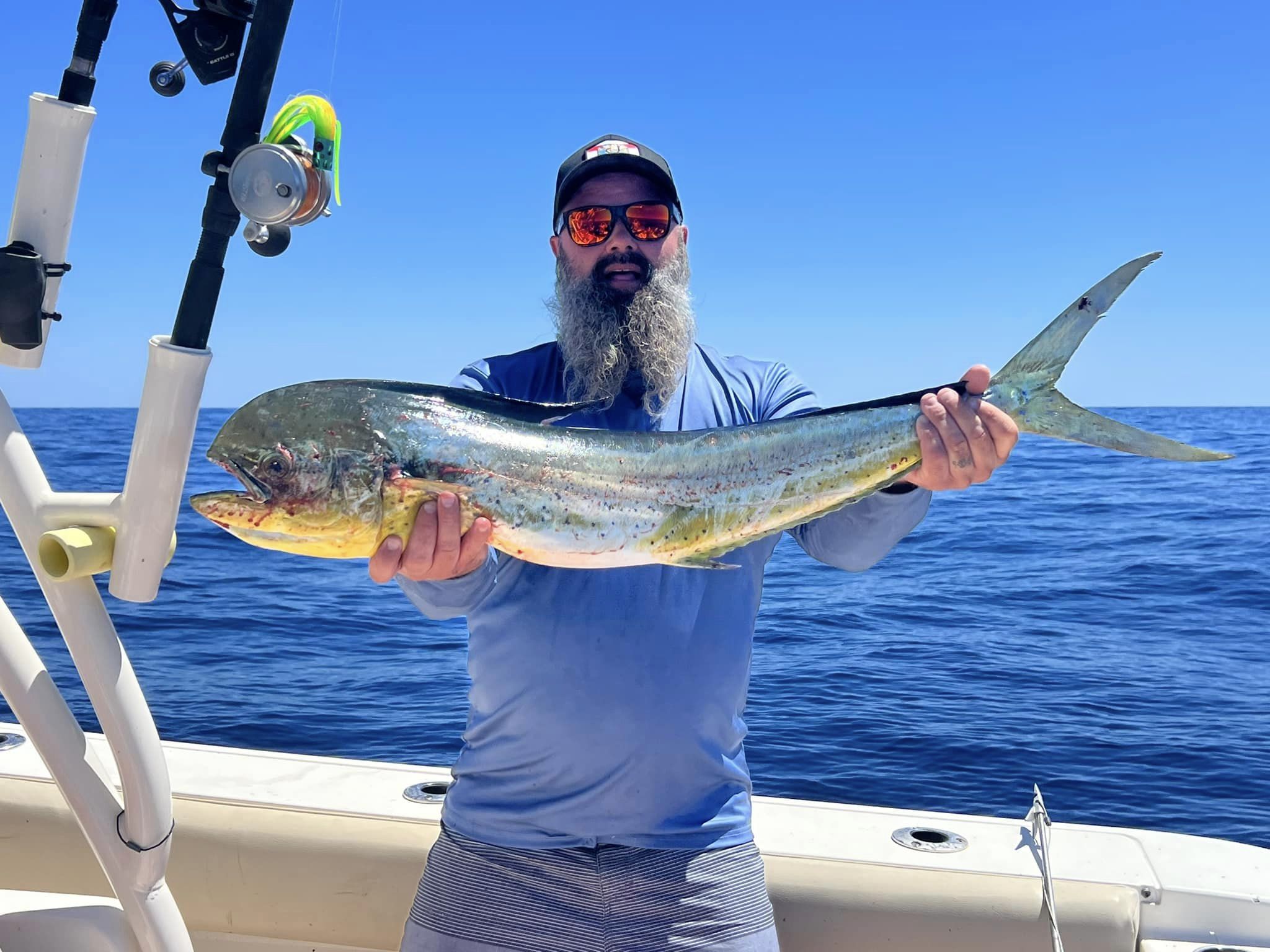 Fishing in FL with a big 30-inch fish