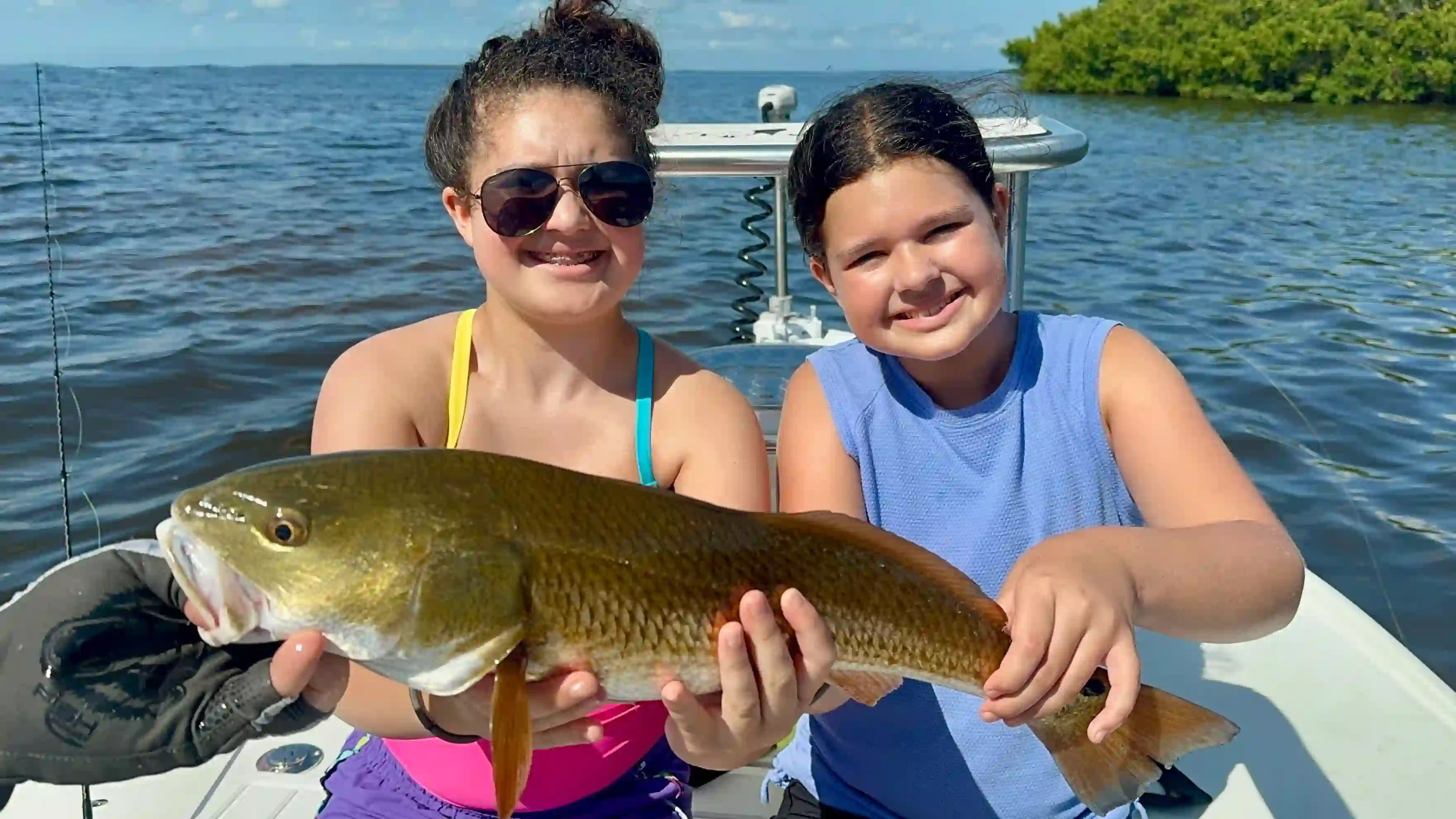 Two anglers fishing in Florida