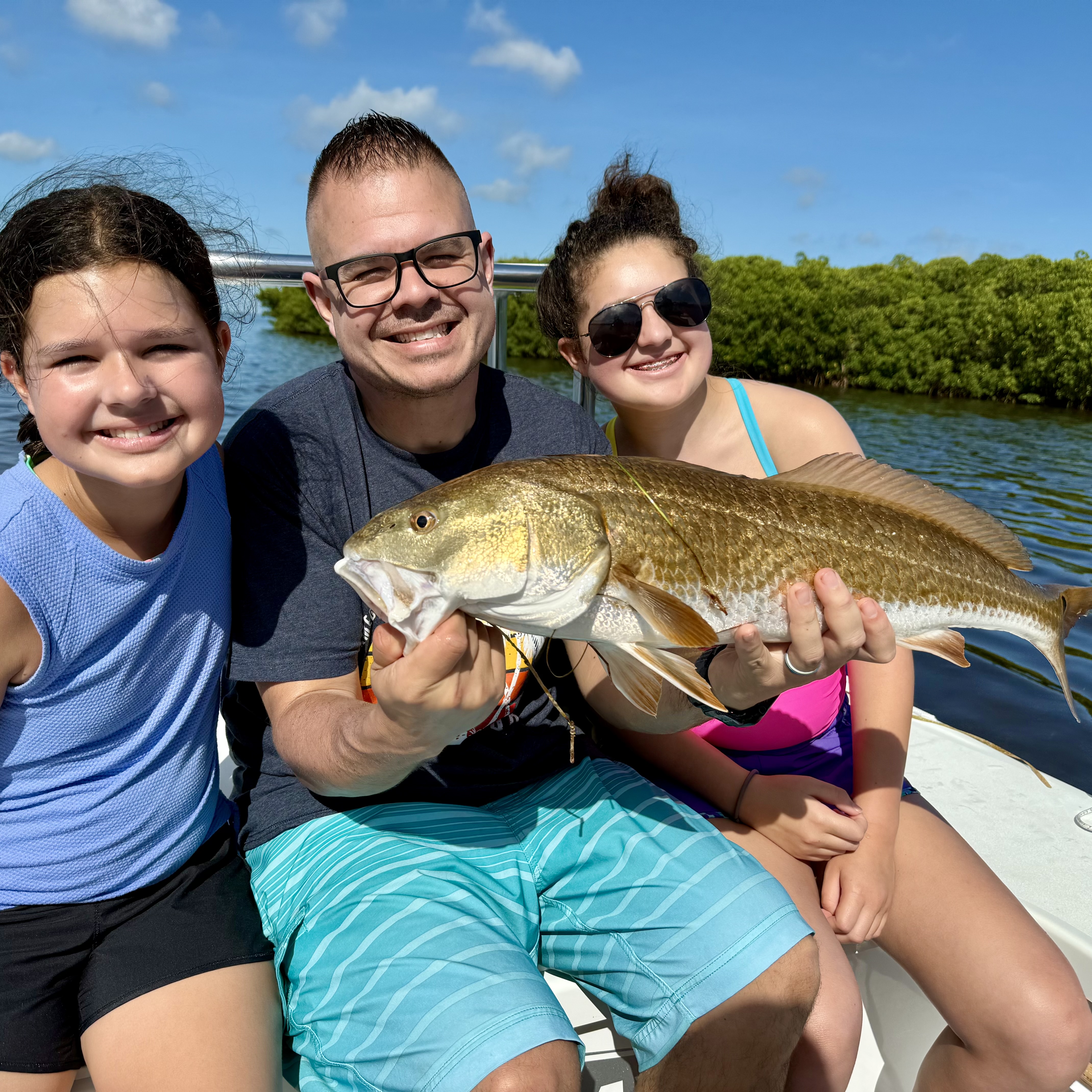 Redfish caught while fishing in FL