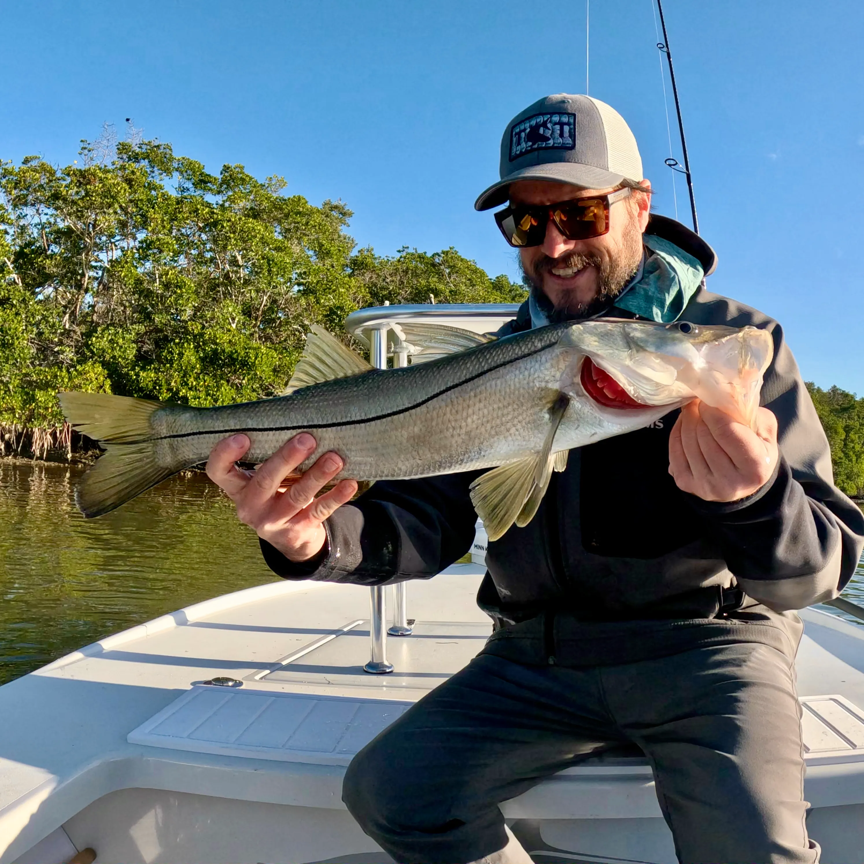 Snook caught while fishing in Clearwater
