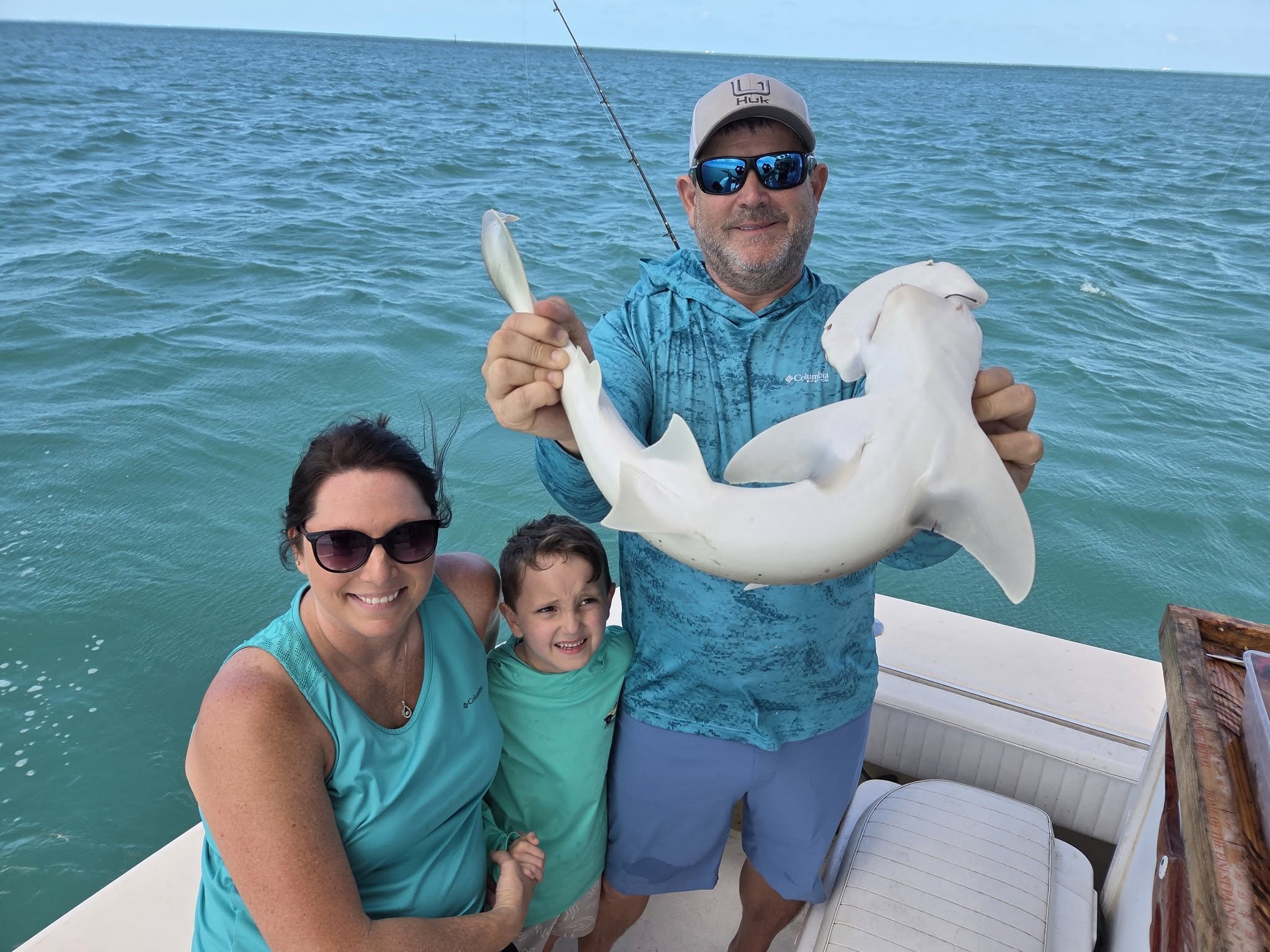 Bonnethead shark catch during fishing trip in Key West FL