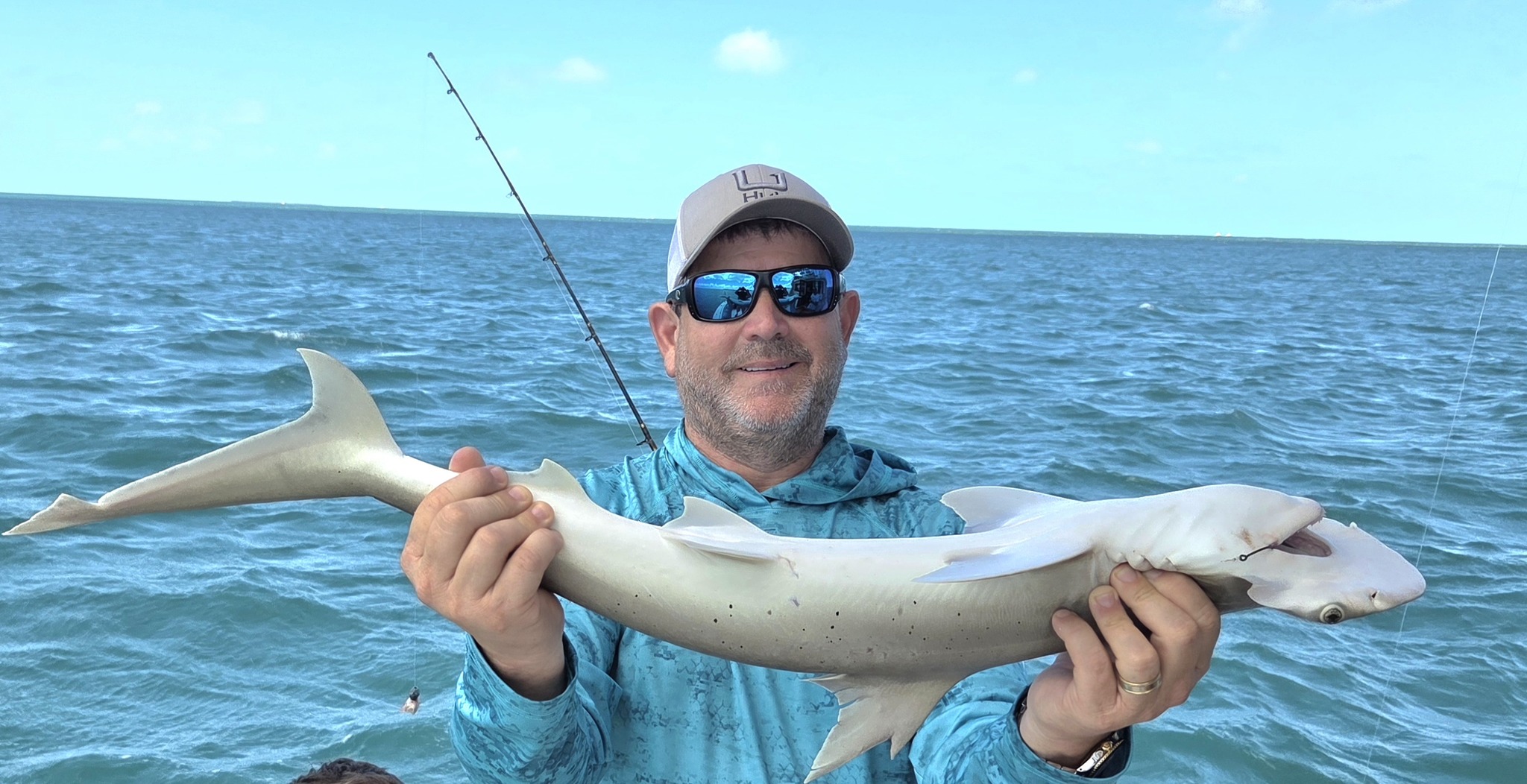 Bonnethead shark caught while fishing in Key West FL