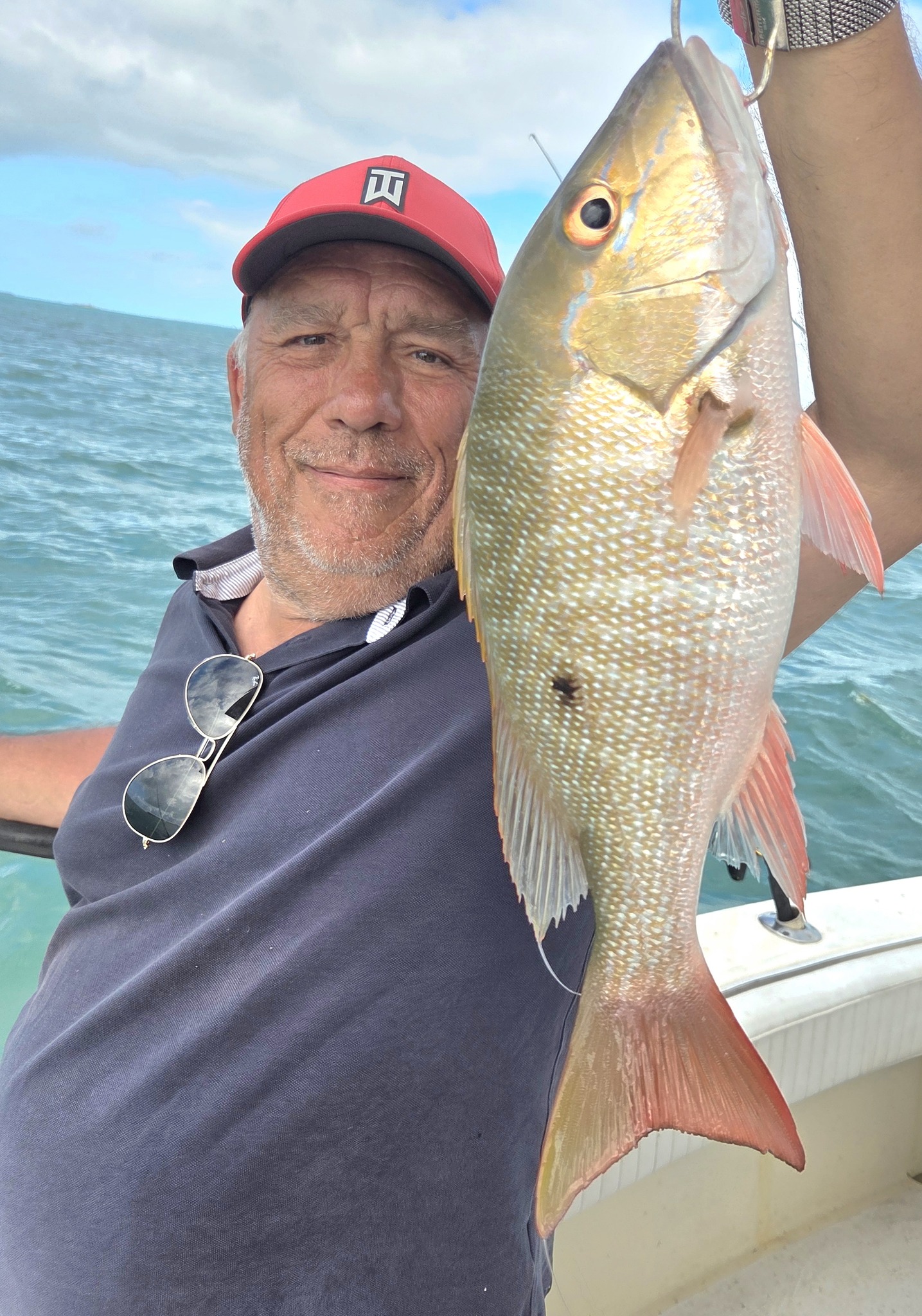 Mutton snapper caught while fishing in Key West FL