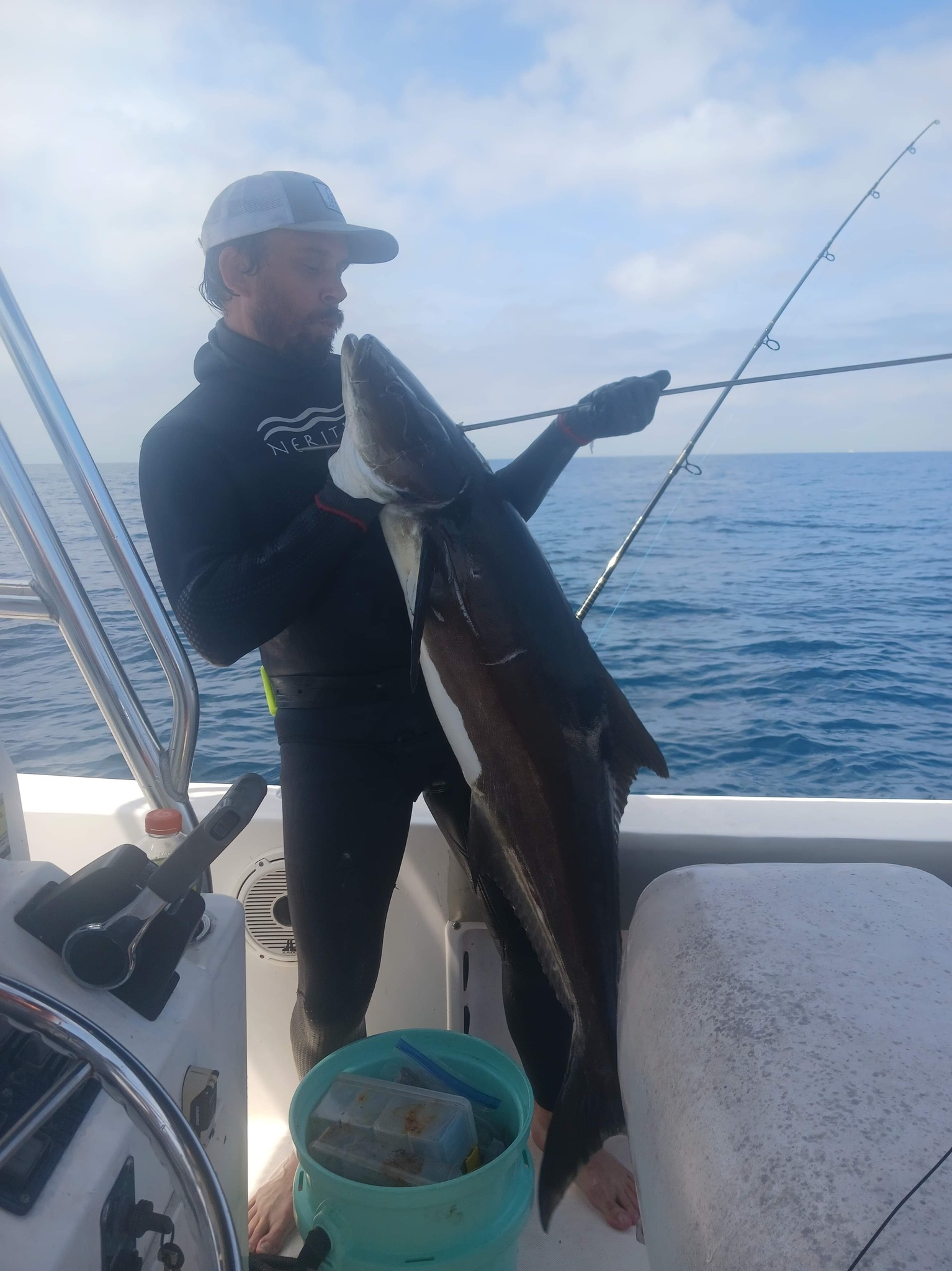 Angler with a big fish in FL