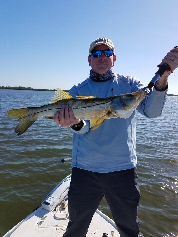 Snook fish caught in Cape Coral