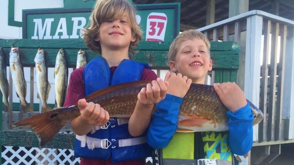 4 fish caught during fishing trip in Corpus Christi