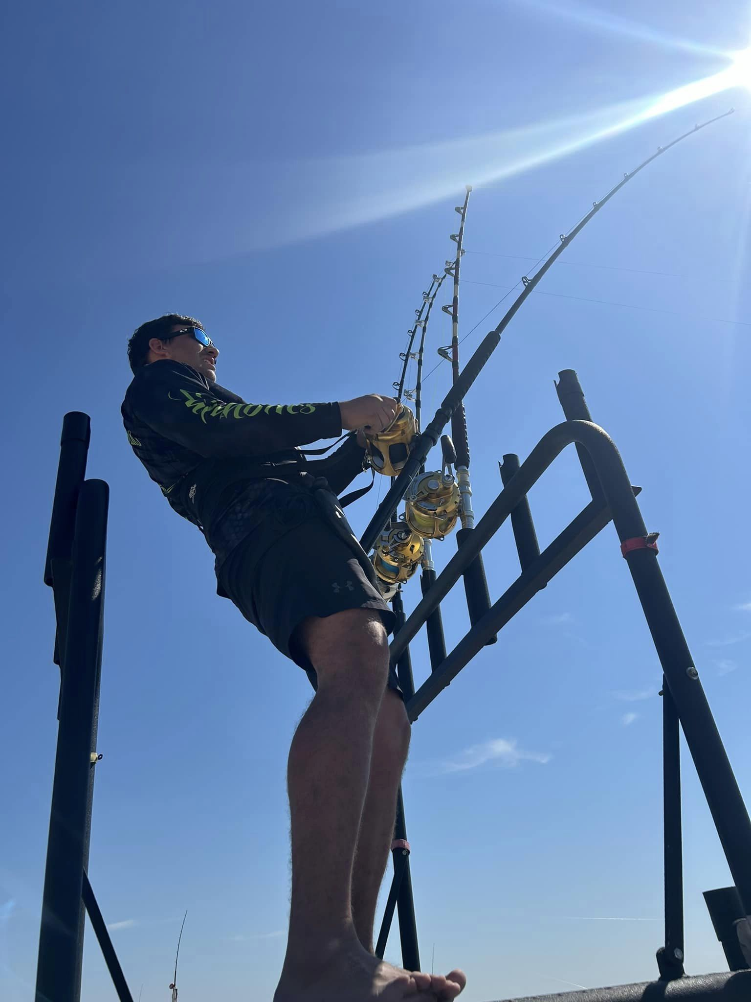 Person fishing in TX