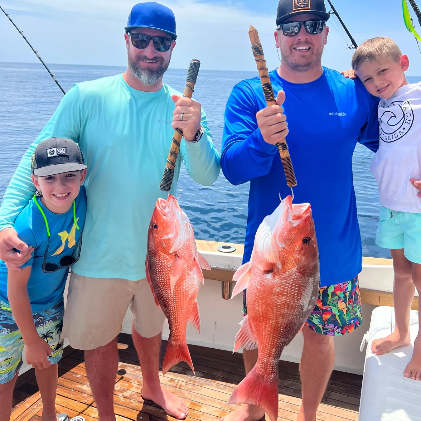 2 big fish caught in FL on fishing trip