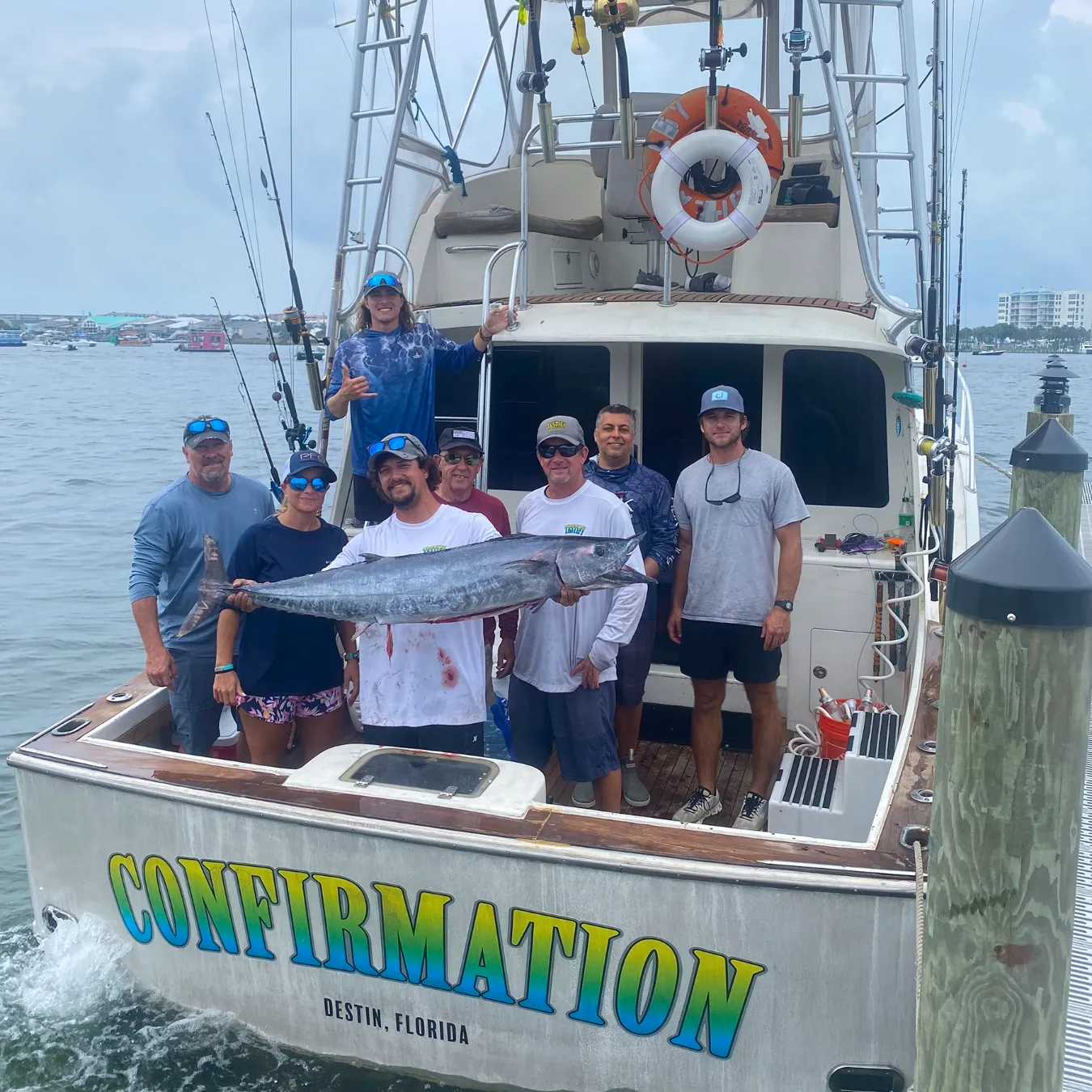 group fishing adventure in destin