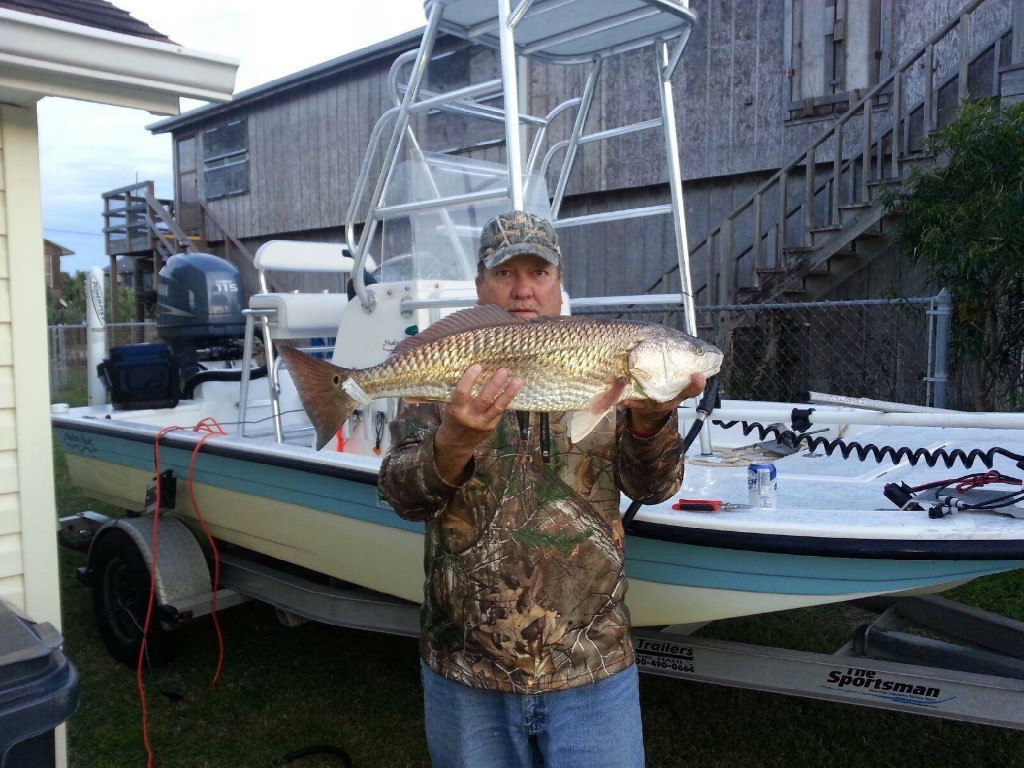 Redfish caught in TX