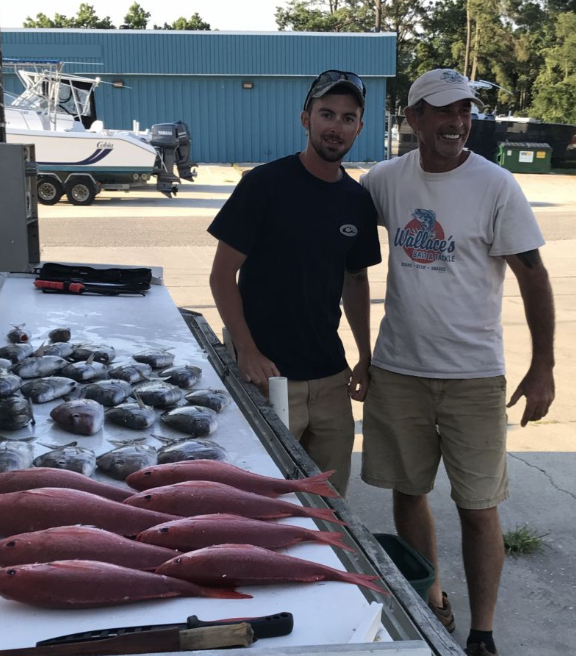 Two anglers with big fish caught in SC