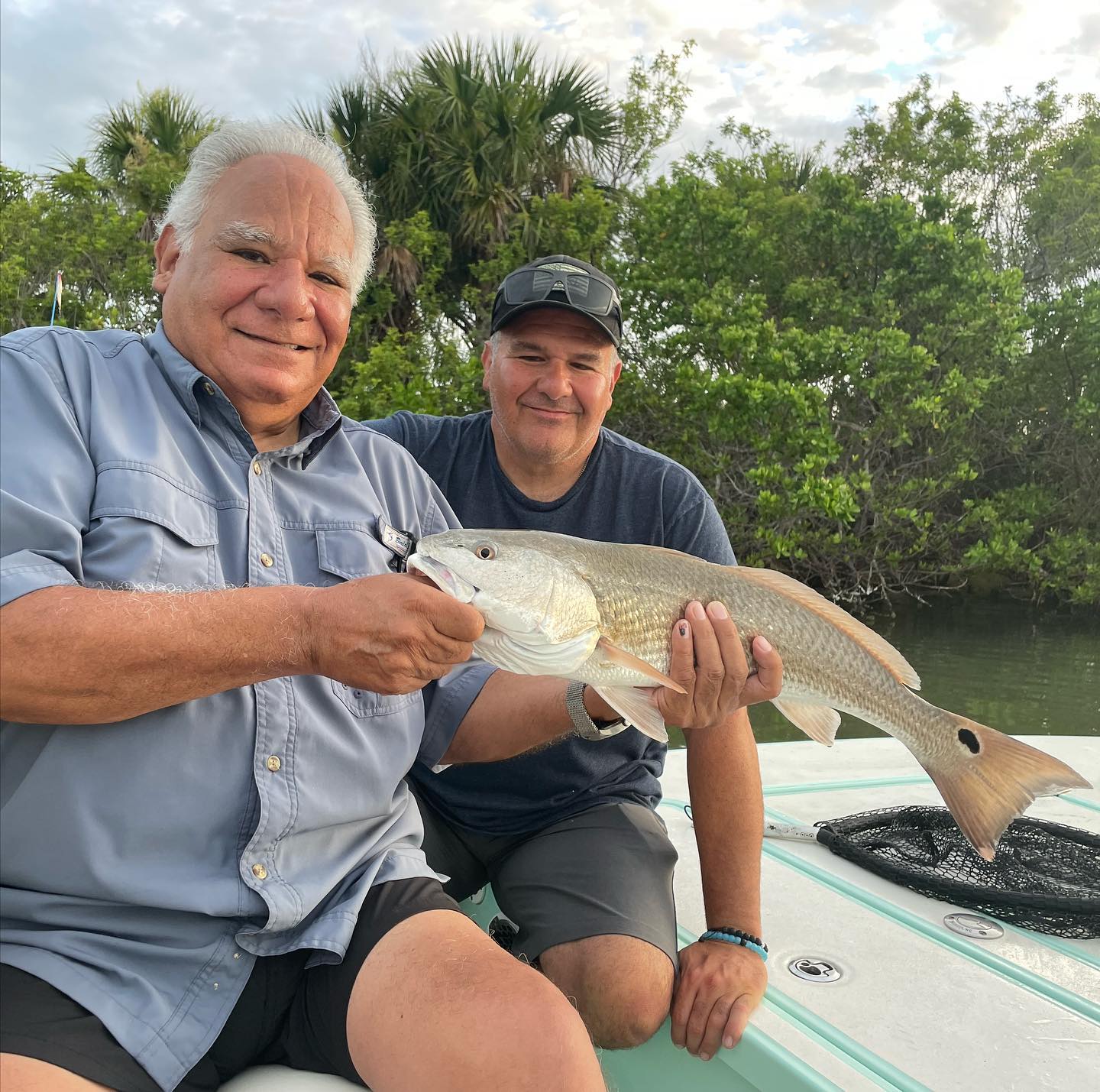 Redfish caught while fishing in Orlando, Florida