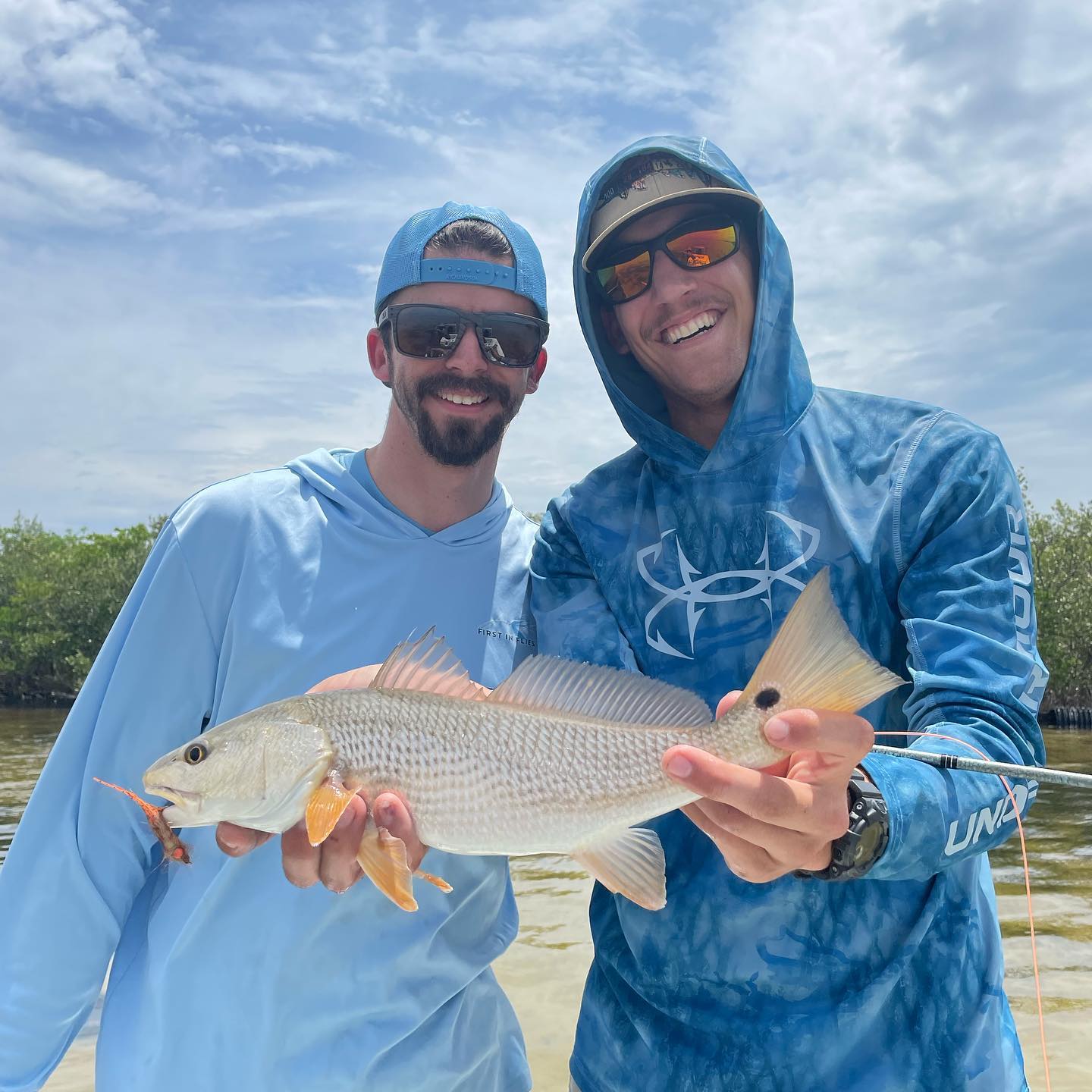 Redfish caught while fishing in FL