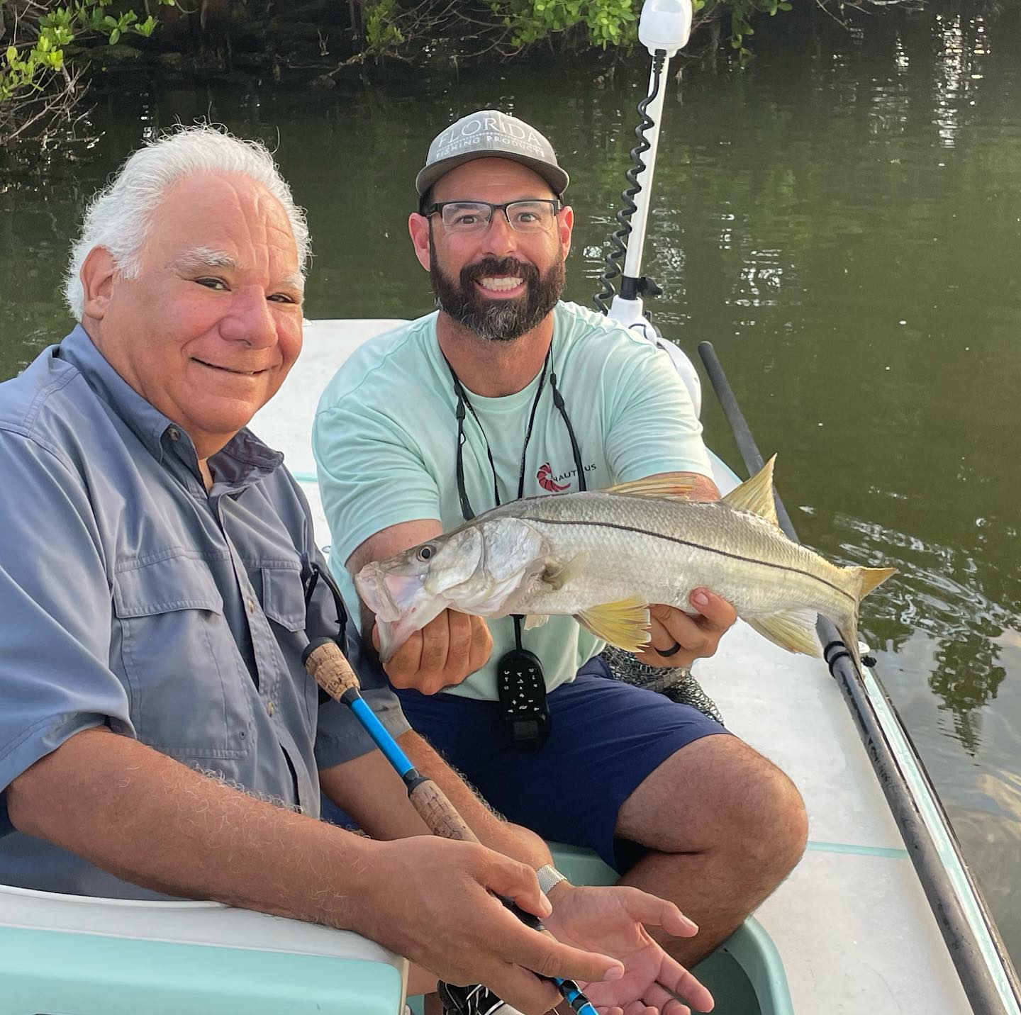 Snook fish caught while fishing in FL