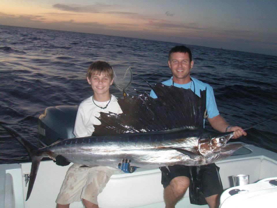 Angler catches a majestic Atlantic Sailfish in Key Largo