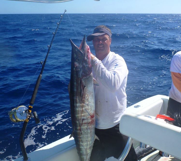 Lone angler fishing in Florida