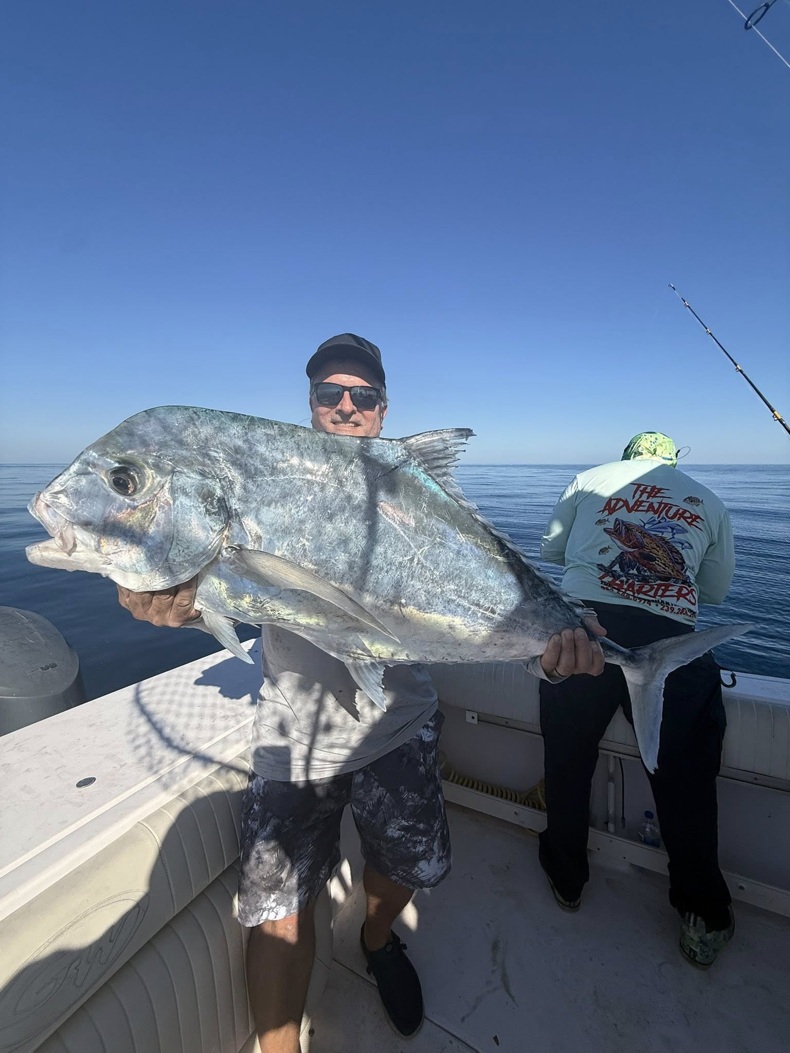 A person fishing in Florida