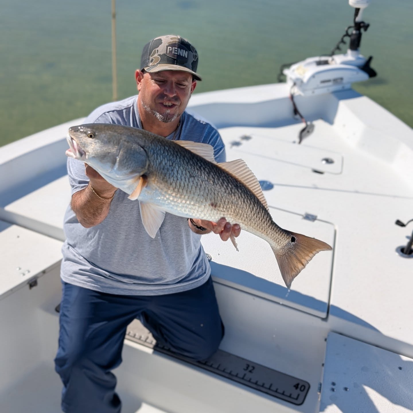 One person enjoying a fishing tour in Tampa, Florida