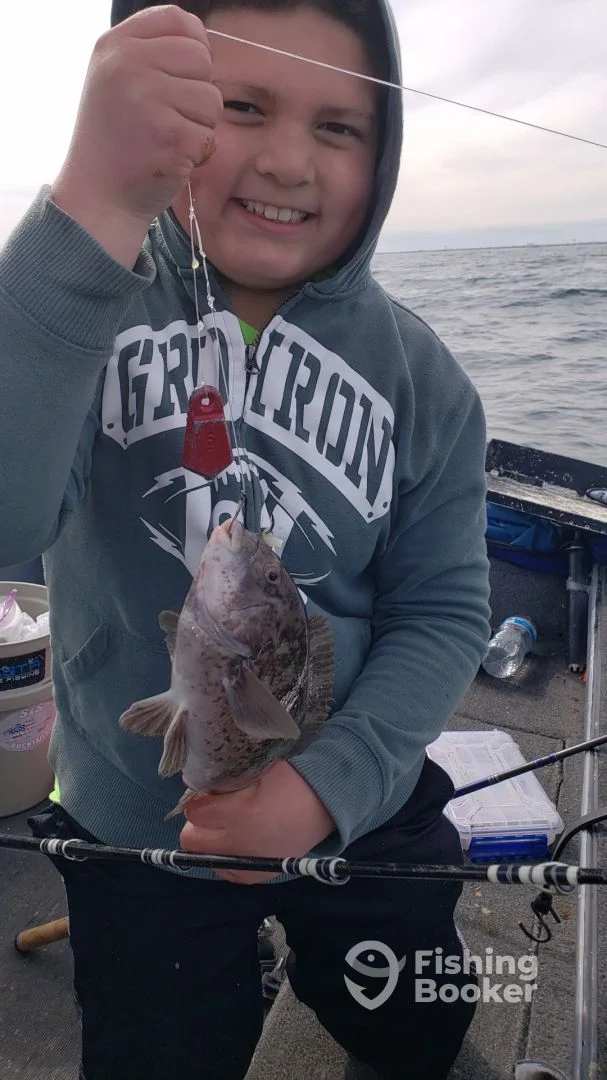 A lone angler fishing in New Jersey