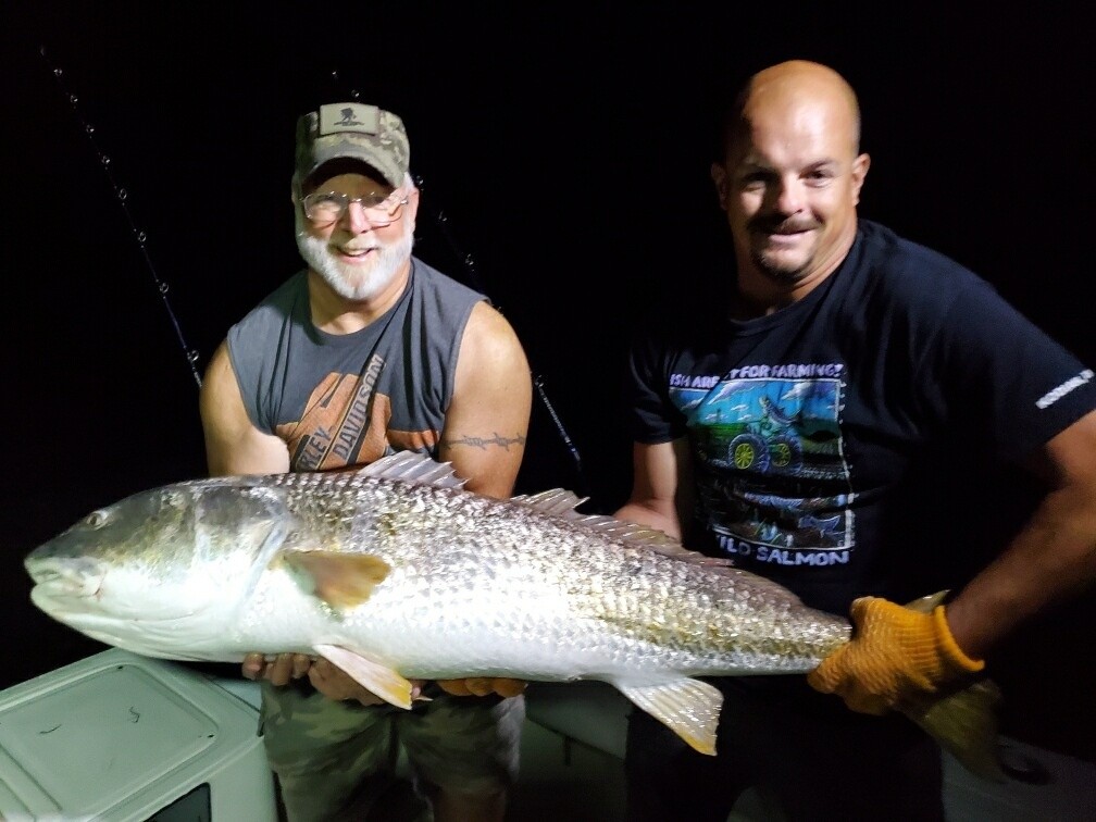 Anglers enjoying a day of fishing in North Carolina