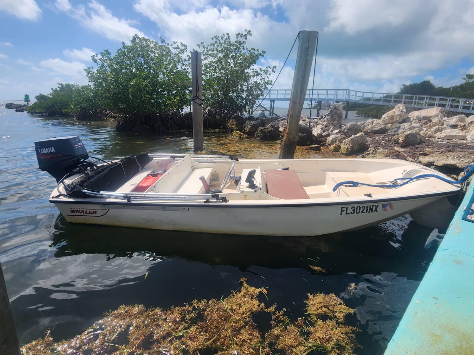 Boston Whaler boat