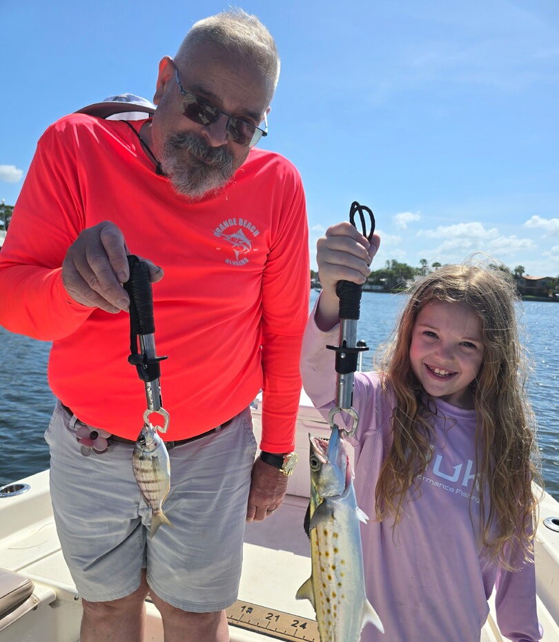 Spanish mackerel caught fishing in St. Petersburg FL waters