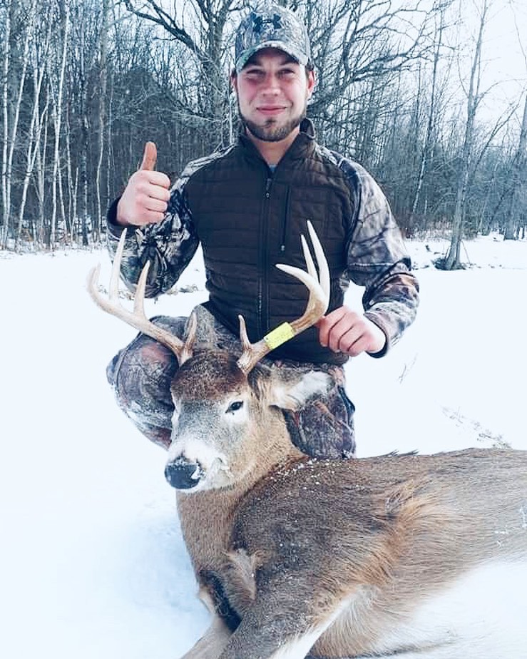 A person hunting in the great outdoors of North Glengarry