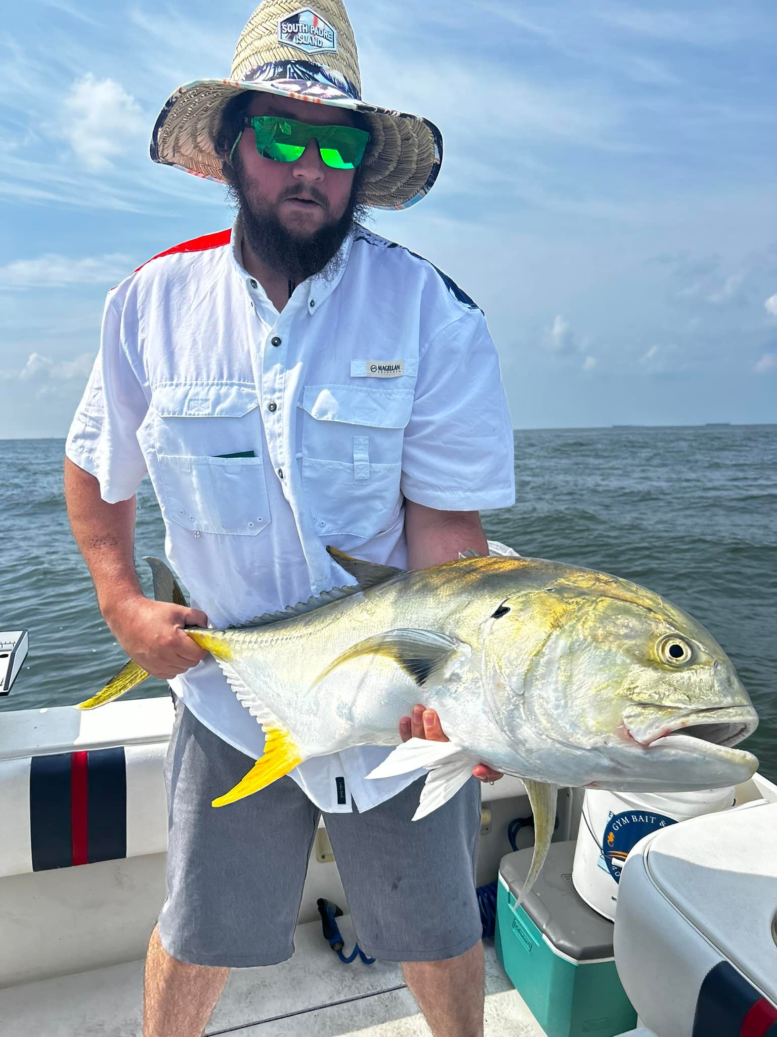 Angler with large fish caught in TX