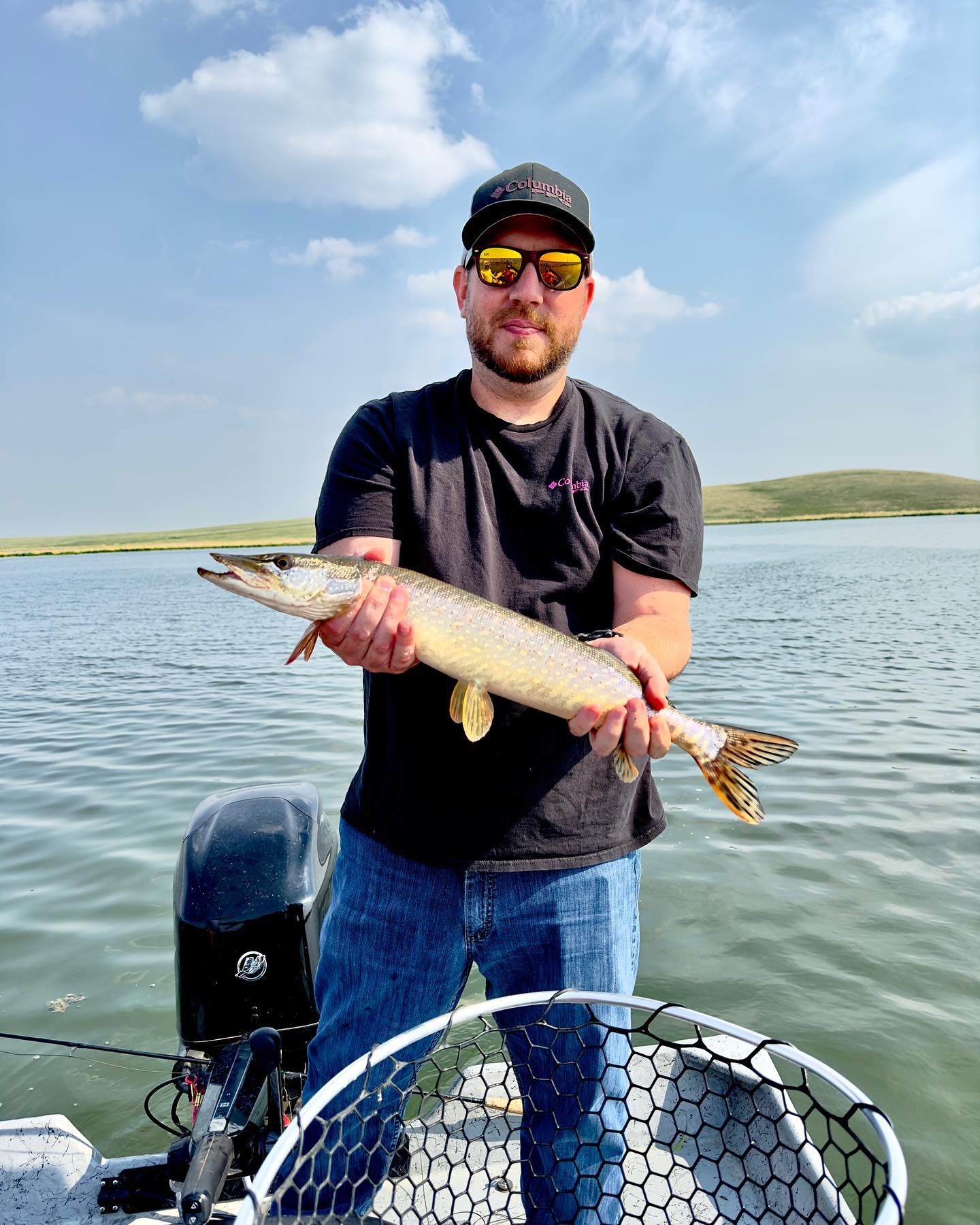 One angler fishing in AB