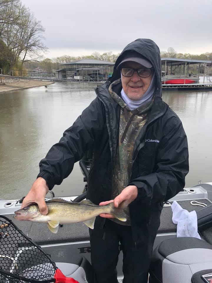 Fishing in Eldon with one fish