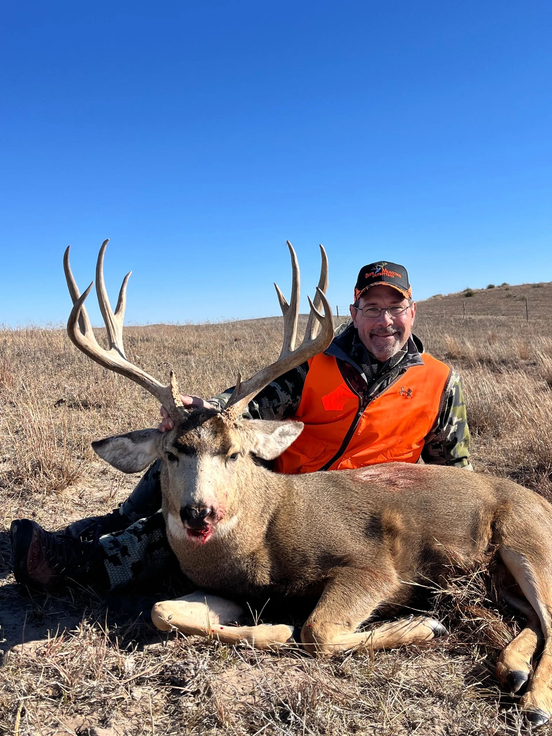 A hunter with a big 36-inch fish in Ellsworth