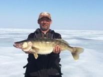 Angler with big fish caught in OH
