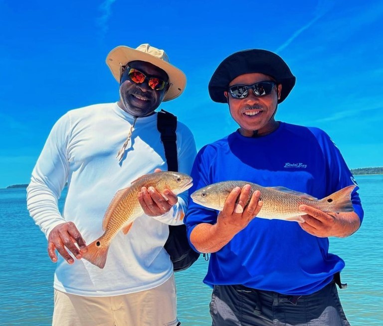 Two redfish, 16 inches, caught in SC