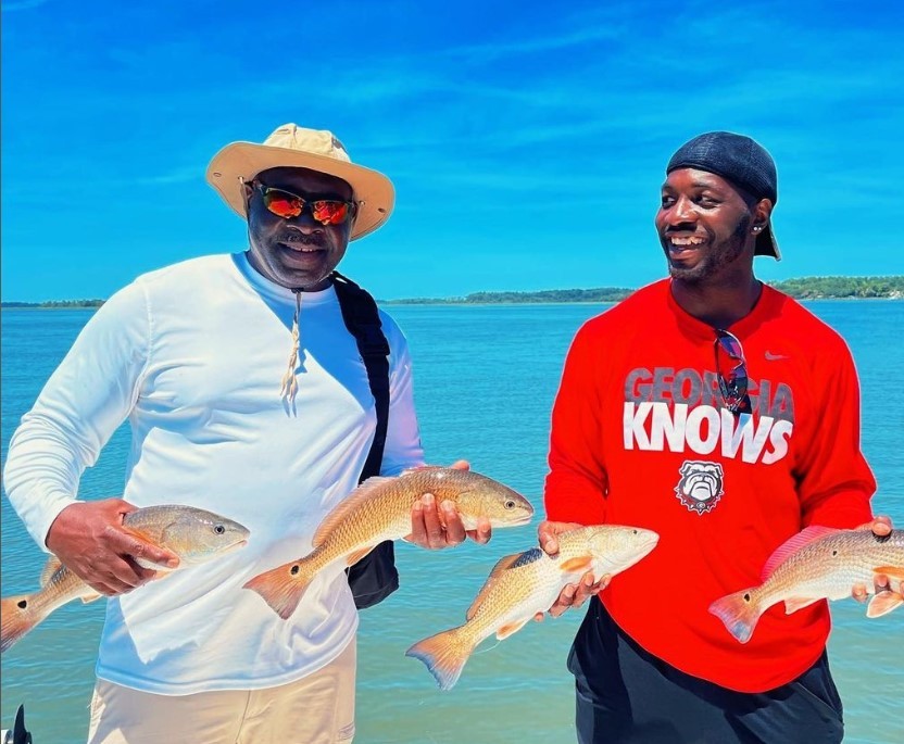 3 redfish caught by 2 people in SC