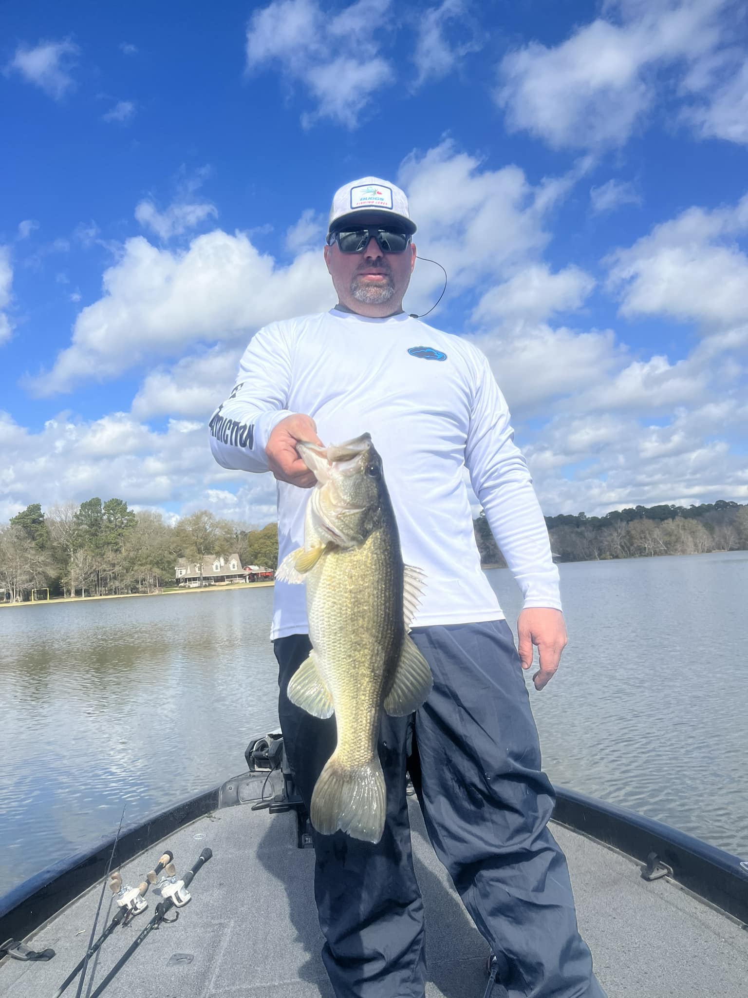 Largemouth Bass caught while fishing in TX