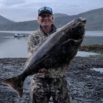 Angler fishing in Alaska