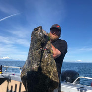A single angler fishing in Alaska