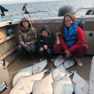 Three people fishing in Kodiak