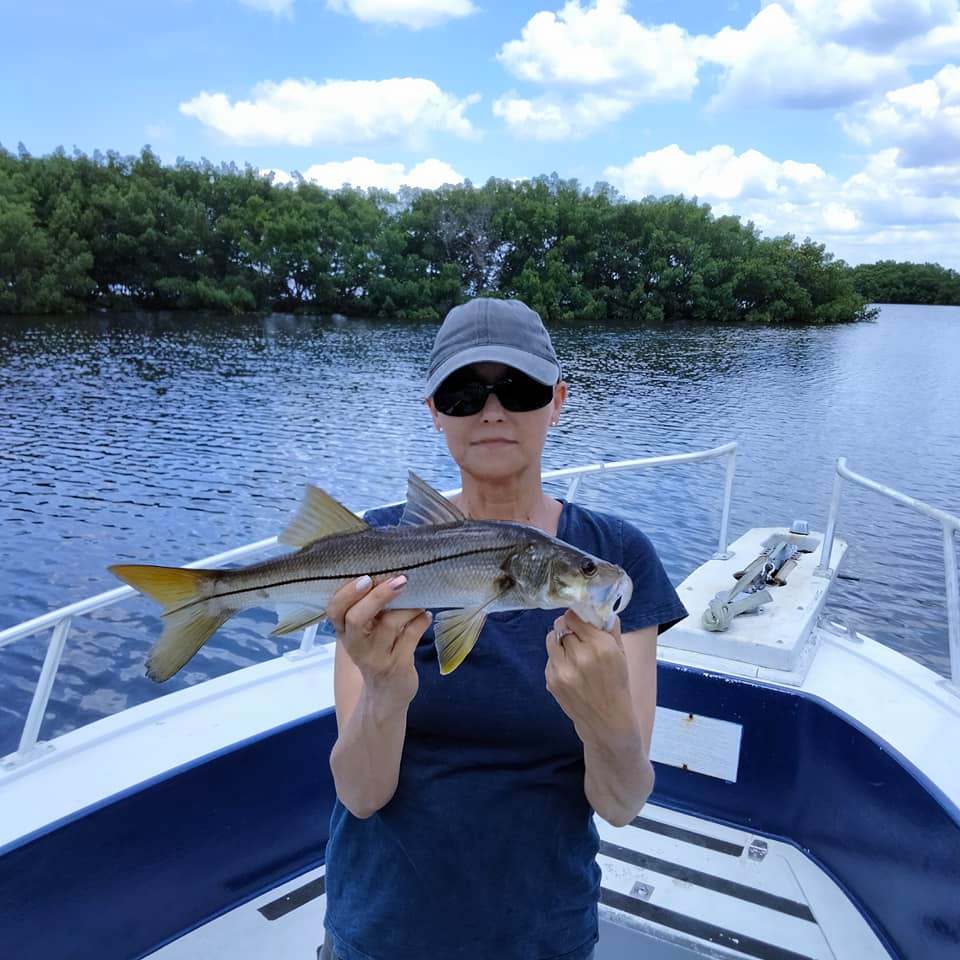 Snook fish caught in Lakeland