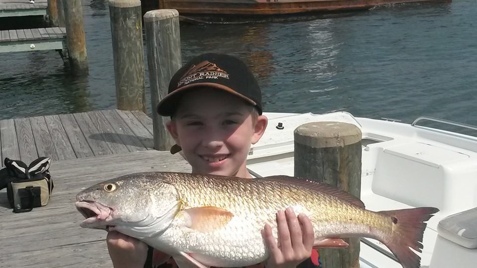 Kid-friendly Red Drum Fishing